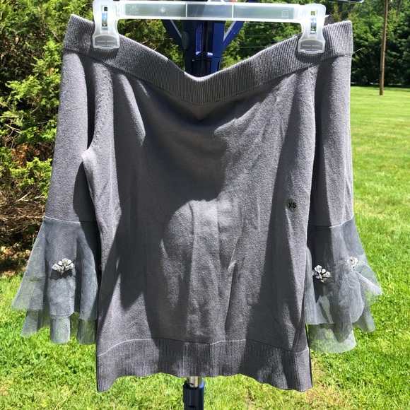 New York & Company Tops - NAT New York and Company off the shoulder Blouse